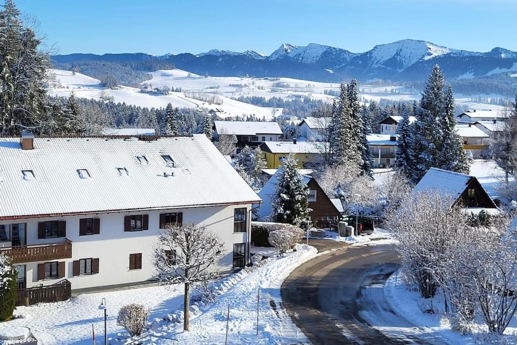 Ferienwohnung Im Allgaeu Mit Bergsicht Oberreute Exterior photo